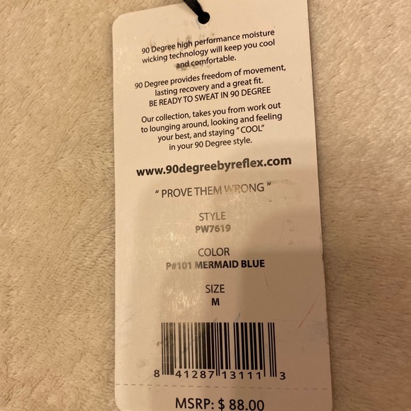 90 Degree by Reflex Workout Leggings - Picture 8 of 8